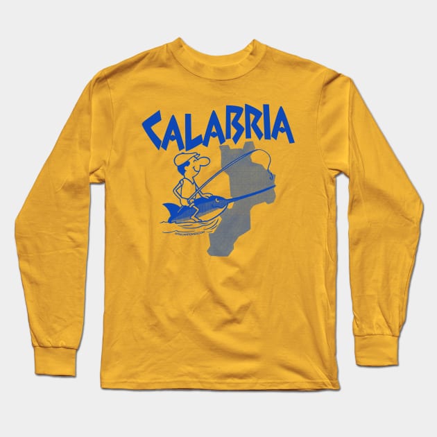 Calabria Sixties Long Sleeve T-Shirt by ItalianPowerStore